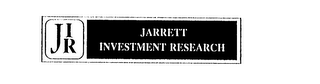 JIR JARRETT INVESTMENT RESEARCH logo