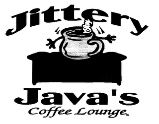 JITTERY JAVA'S COFFEE LOUNGE logo