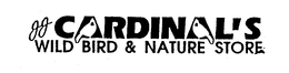 JJ CARDINAL'S WILD BIRD & NATURE STORE logo