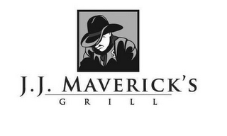 J.J. MAVERICK'S GRILL logo