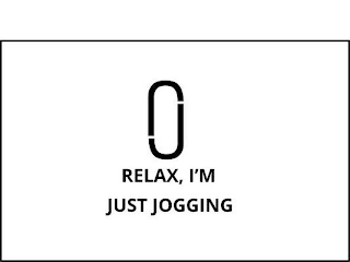JJ RELAX, I'M JUST JOGGING logo