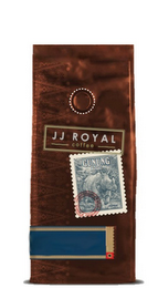 JJ ROYAL COFFEE logo
