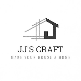 JJ'S CRAFT MAKE YOUR HOUSE A HOME logo