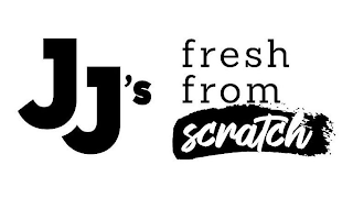 JJ'S FRESH FROM SCRATCH logo
