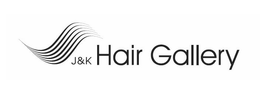 J&K HAIR GALLERY logo