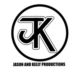 JK JASON AND KELLY PRODUCTIONS logo