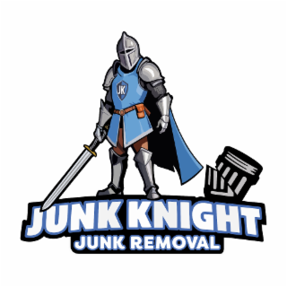 JK JUNK KNIGHT JUNK REMOVAL logo