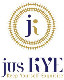 JK JUS KYE KEEP YOURSELF EXQUISITE logo