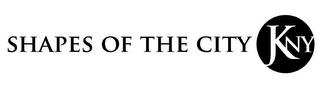 JKNY SHAPES OF THE CITY logo