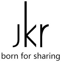 JKR BORN FOR SHARING logo
