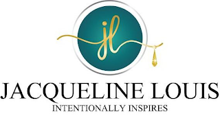 JL JAQUELINE LOUIS INTENTIONALLY INSPIRES logo