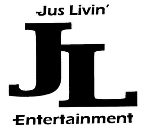 JL JUS LIVIN' ENTERTAINMENT logo