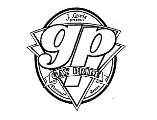 J.LEWIS PRESENTS GP GAY PRIDE PREMIUM BREWS logo