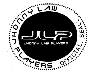 JLP JHONNY LAW PLAYERS JHONNY LAW PLAYERS OFFICIAL SEAL logo