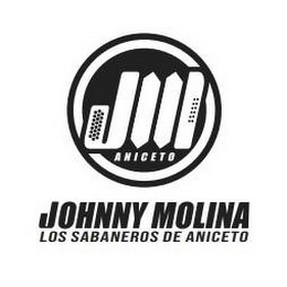 JM ANICETO JOHNNY MOLINA LOS SABANEROS DE ANICETO logo