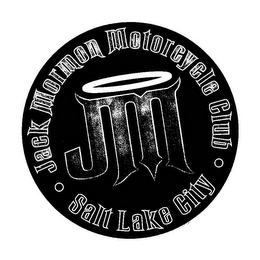 JM JACK MORMON MOTORCYCLE CLUB SALT LAKE CITY logo