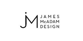 JM JAMES MCADAM DESIGN logo