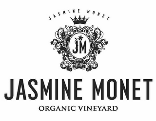 JM JASMINE MONET ORGANIC VINEYARD logo
