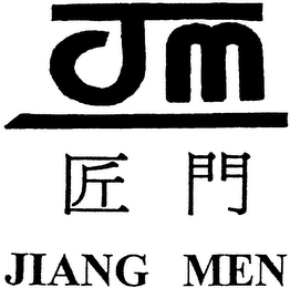 JM JIANG MEN logo