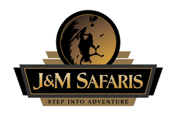 J&M SAFARIS STEP INTO ADVENTURE logo