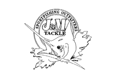 J&M SPORTFISHING OUTFITTERS TACKLE logo