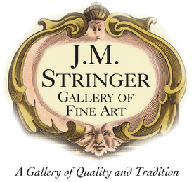 J.M. STRINGER GALLERY OF FINE ART A GALLERY OF QUALITY AND TRADITION logo