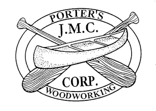 J.M.C. CORP. PORTER'S WOODWORKING logo