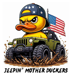 JMD JEEPIN' MOTHER DUCKERS logo