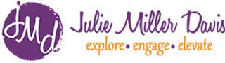 JMD JULIE MILLER DAVIS EXPLORE · ENGAGE· ELEVATE logo
