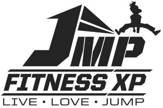 JMP FITNESS XP LIVE LOVE JUMP logo