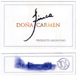 JN FINCA DONA CARMEN PRODUCTO ARGENTINO logo