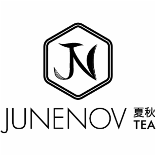 JN JUNENOV TEA logo