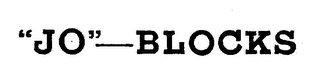 "JO"-BLOCKS
