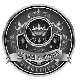 JO IZ ESPANOLA SPIRITS BRAND VINOLIQUOR logo