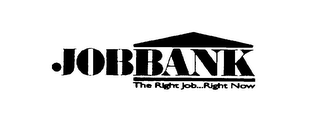 JOBBANK THE RIGTH JOB...RIGHT NOW logo