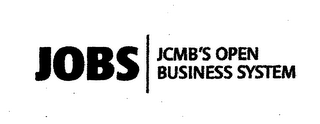 JOBS JCMB'S OPEN BUSINESS SYSTEM logo