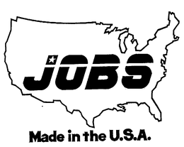 JOBS MADE IN THE U.S.A.