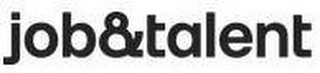 JOB&TALENT logo