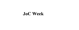 JOC WEEK logo