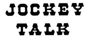 JOCKEY TALK logo