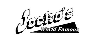 JOCKO'S WORLD FAMOUS logo