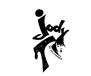 JODY T OF CALIFORNIA logo