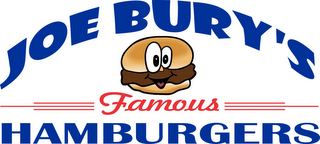 JOE BURY'S FAMOUS HAMBURGER logo