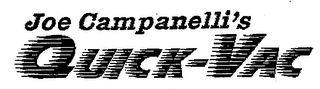 JOE CAMPANELLI'S QUICK VAC logo