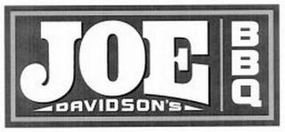 JOE DAVIDSON'S BBQ logo