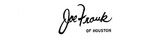 JOE FRANK OF HOUSTON logo