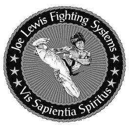 JOE LEWIS FIGHTING SYSTEMS VIS SAPIENTIA SPIRITUS logo
