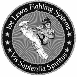 JOE LEWIS FIGHTING SYSTEMS VIS SAPIENTIA SPIRITUS logo