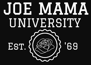JOE MAMA UNIVERSITY EST. '69 logo