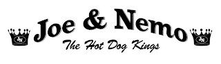 JOE & NEMO THE HOT DOG KINGS logo
